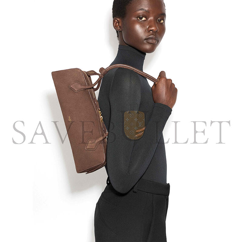 ALAÏA LE TECKEL MEDIUM BAG IN NUBUCK AA1S06033CA214 (33*11*10cm)